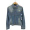 ディーアンドジードルチェアンドガッバーナ D&G DOLCE&GABBANA トルコ製 デニムジャケット Y2K レディース JPN:XS